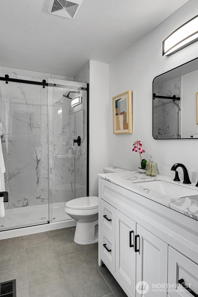 15226 116th Pl NE, Kirkland, WA 98034 - full bathroom featuring vanity and a marble finish shower