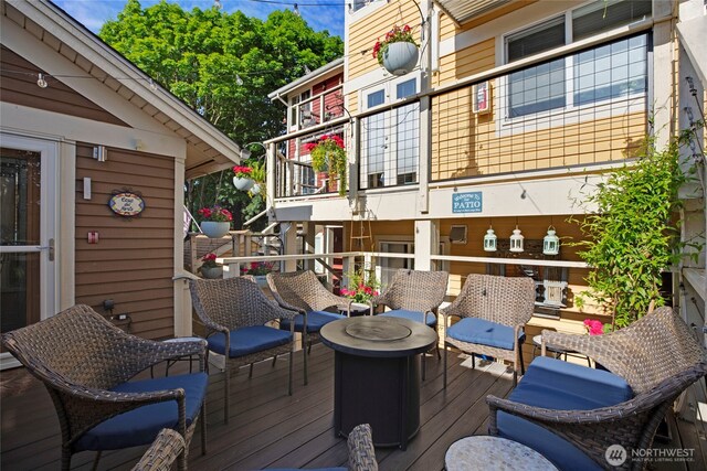 2400 E Howell St Unit G, Seattle, WA 98122 - view of deck