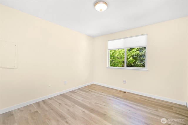 801 38th St, Bellingham, WA 98229 - spare room with light wood-style flooring and baseboards