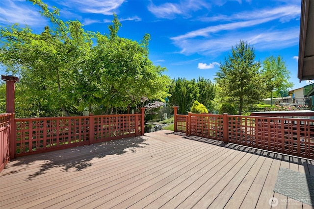 801 38th St, Bellingham, WA 98229 - view of wooden deck