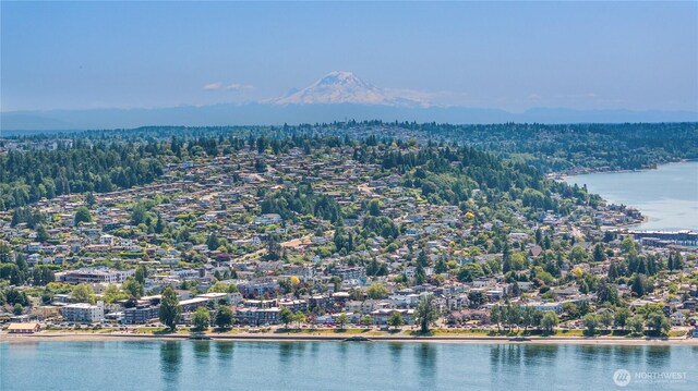 2810 Alki Ave SW, Seattle, WA 98116 - drone / aerial view of a large body of water