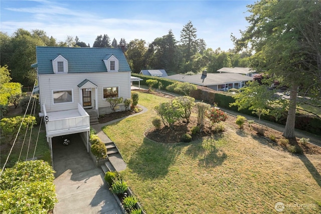 3804 Olympic Blvd W, University Place, WA 98466 - view of front of home featuring a front lawn