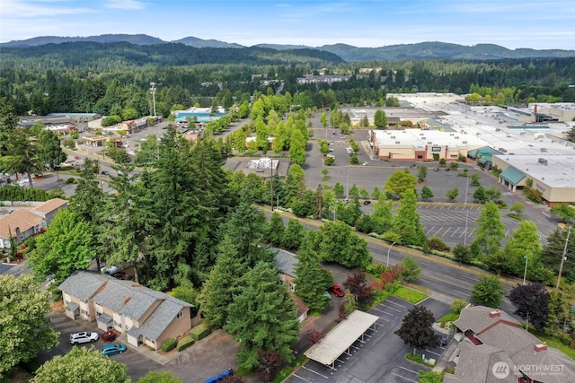 2300 9th Ave SW Unit C1, Olympia, WA 98502 - bird's eye view of a heavily wooded area and mountains
