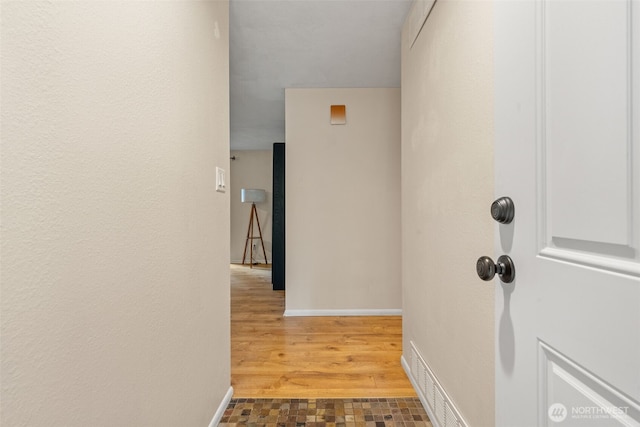 35804 15th Ave SW, Federal Way, WA 98023 - hallway with baseboards and wood finished floors