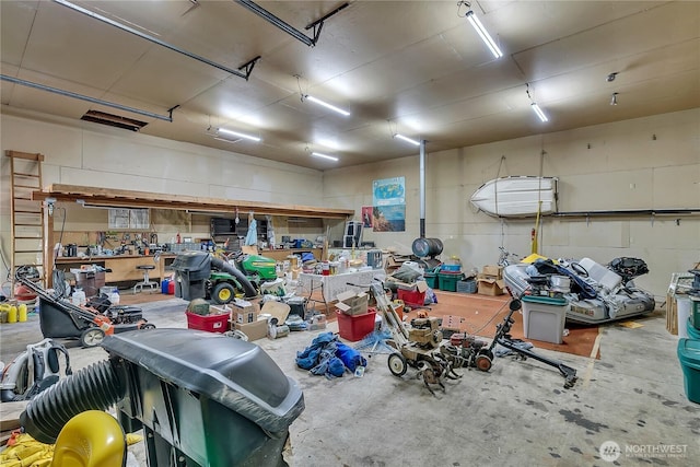 20219 SE 344th St, Auburn, WA 98092 - garage featuring a workshop area