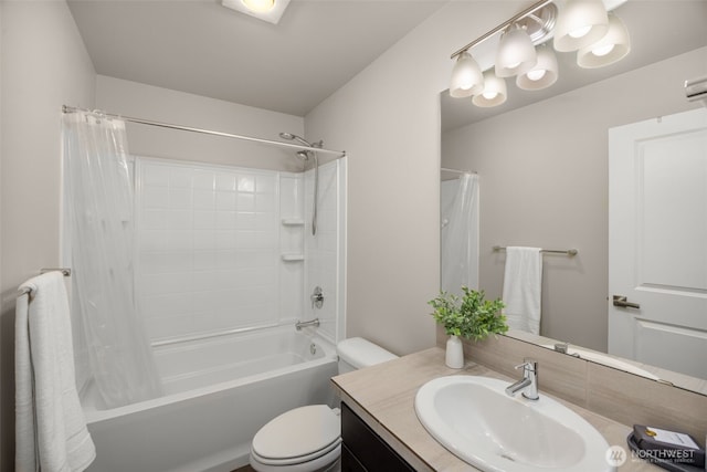 16201 Meadow Rd Unit G2, Lynnwood, WA 98087 - bathroom with vanity, shower / bath combination with curtain, and toilet