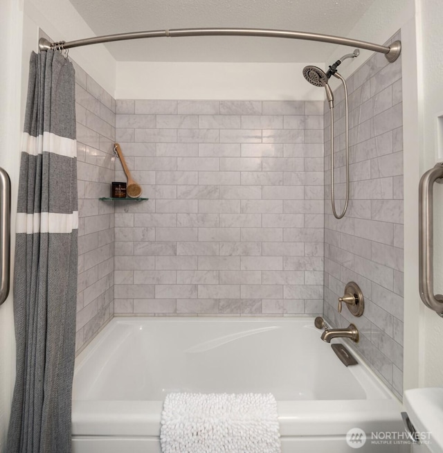 20101 61st Pl W Unit E-308, Lynnwood, WA 98036 - bathroom with shower / tub combo with curtain