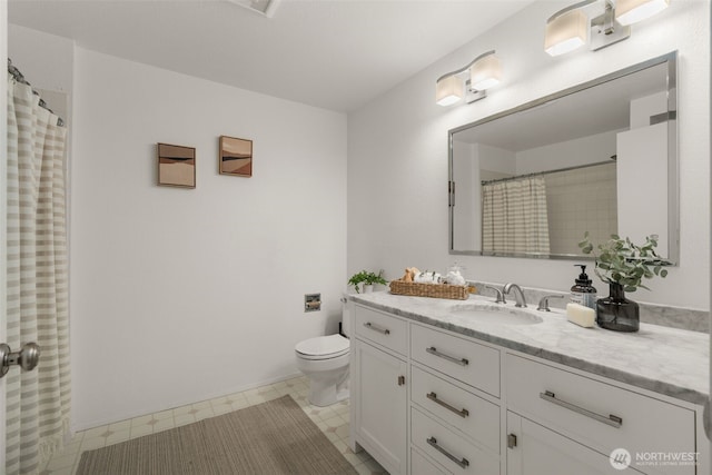 2244 13th Ave W Unit 106, Seattle, WA 98119 - bathroom featuring vanity and curtained shower