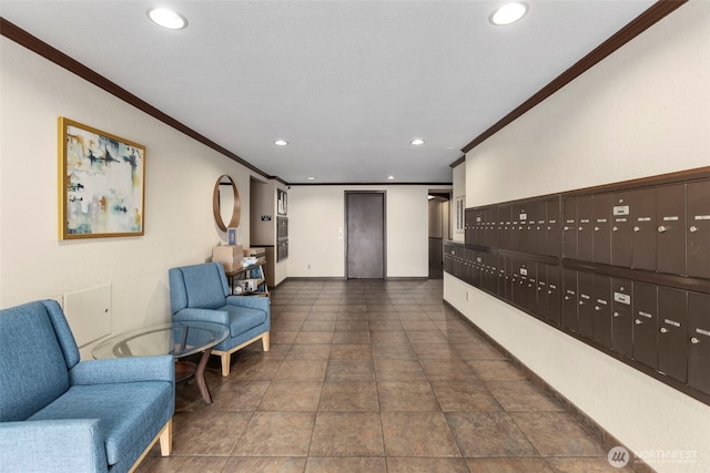 750 N 143rd St Unit 211, Seattle, WA 98133 - building lobby with crown molding and recessed lighting