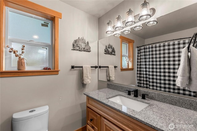 11175 Wending Ln, Leavenworth, WA 98826 - full bathroom featuring vanity and toilet