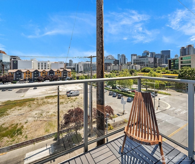 501 Roy St Unit T308, Seattle, WA 98109 - balcony with a view of skyline
