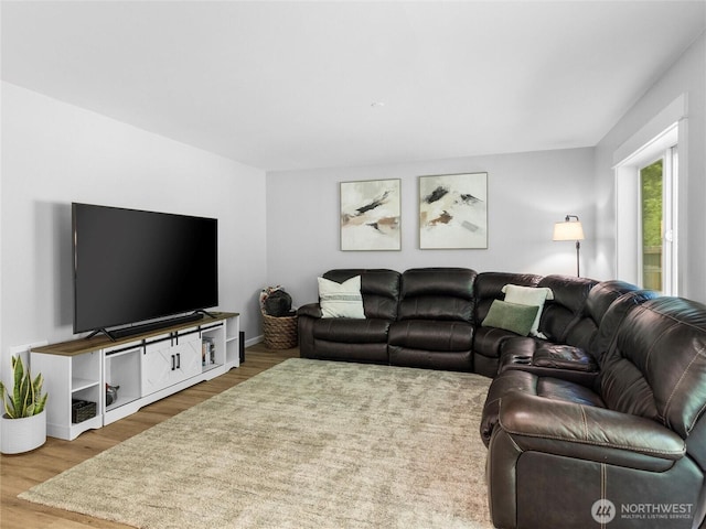 7600 Brianna Ct SE, Olympia, WA 98513 - living room with wood finished floors