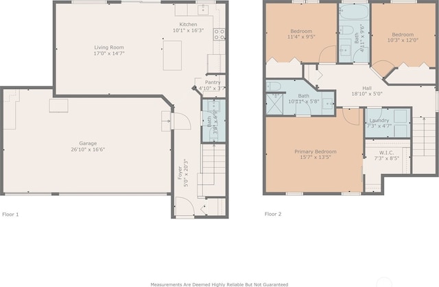 7600 Brianna Ct SE, Olympia, WA 98513 - home floor plan