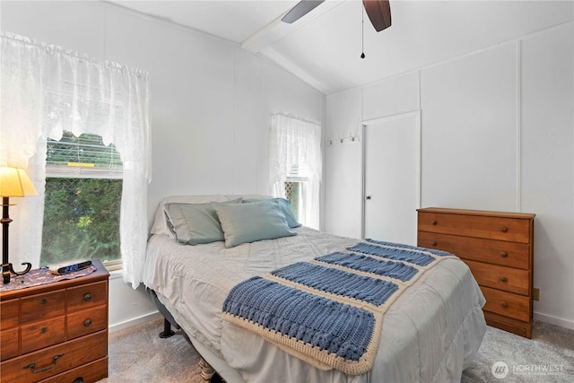 41515 Larson Dr, Gold Bar, WA 98251 - carpeted bedroom with ceiling fan and baseboards