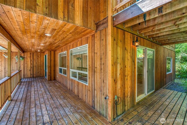 101 Tomihi Dr, Orcas Island, WA 98245 - view of wooden terrace