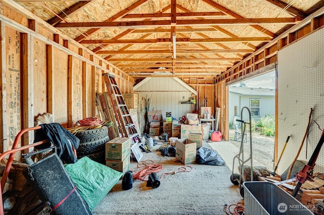 424 Maranatha, Kelso, WA 98626 - misc room featuring lofted ceiling