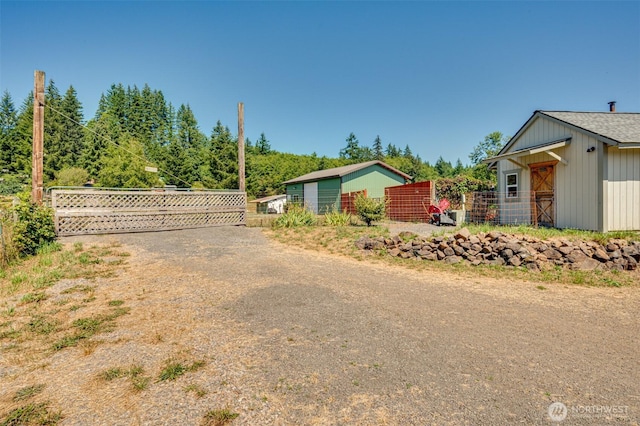 424 Maranatha, Kelso, WA 98626 - view of road with a gated entry