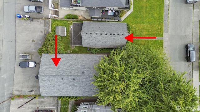 3718 Wetmore Ave, Everett, WA 98201 - drone / aerial view