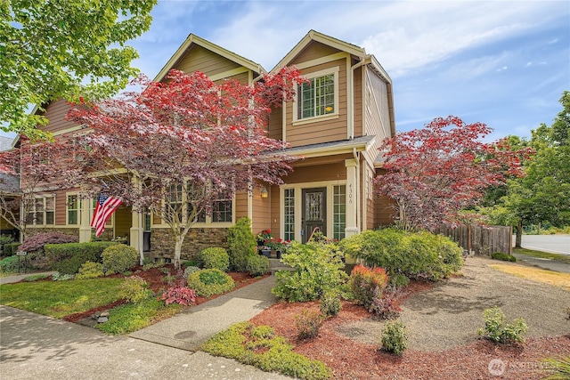 4306 Maple St SE, Olympia, WA 98501 - view of front of home with stone siding