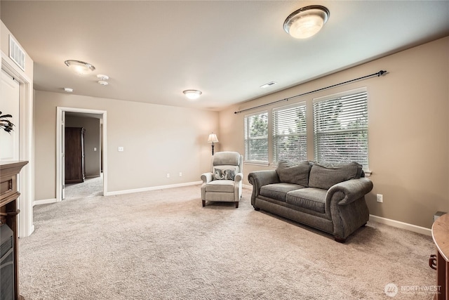 4306 Maple St SE, Olympia, WA 98501 - living room with carpet floors and baseboards