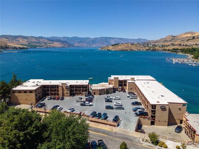 322 W Woodin Ave Unit 620, Chelan, WA 98816 - drone / aerial view of a water and mountain view