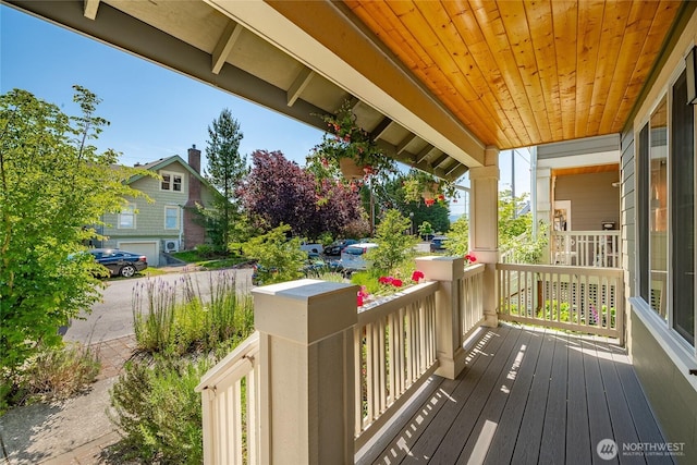 2413 Peabody St, Bellingham, WA 98225 - view of wooden porch