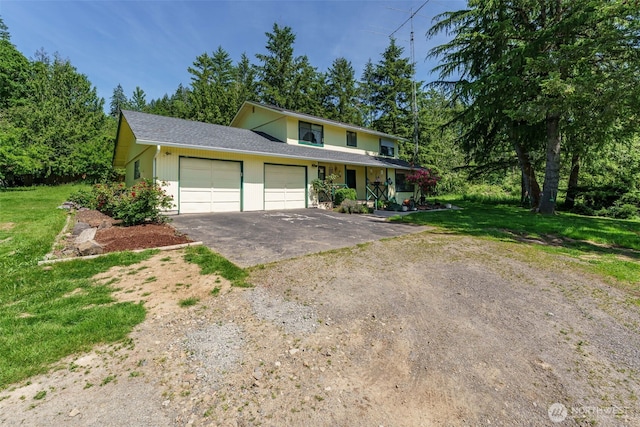 29139 NE Hammond Ct, Battle Ground, WA 98604 - view of front of home featuring a garage, driveway, and a front yard