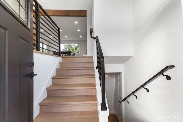28830 11th Ave S, Federal Way, WA 98003 - stairs with recessed lighting