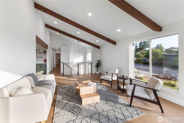 28830 11th Ave S, Federal Way, WA 98003 - living room with light wood finished floors and recessed lighting