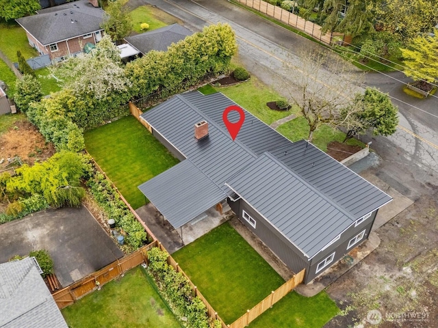 8421 240th St SW, Edmonds, WA 98020 - aerial view of property and surrounding area