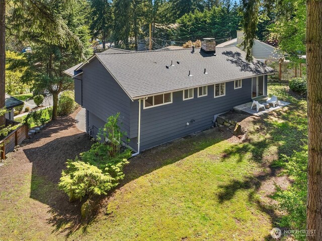 1136 N 146th Pl, Shoreline, WA 98133 - view from above of property