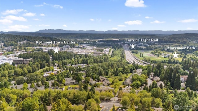 7008 155th Pl NE, Redmond, WA 98052 - drone / aerial view of a mountainous background