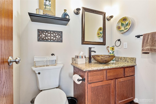 7328 Seashell Way, Blaine, WA 98230 - half bath featuring toilet and vanity