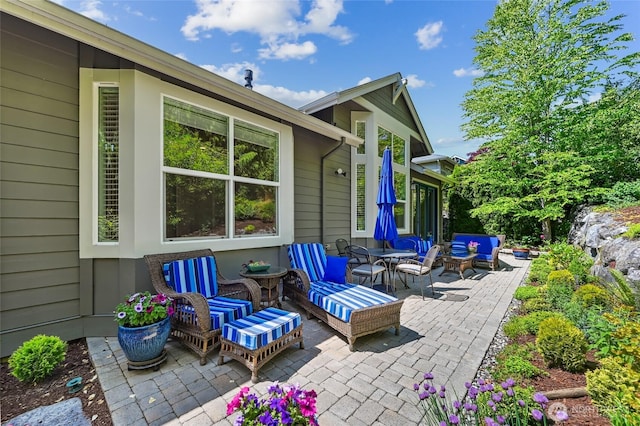 13310 239th Way NE, Redmond, WA 98053 - view of patio featuring outdoor lounge area and outdoor dining area