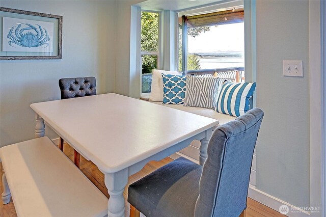 987 Cavalero Rd, Camano Island, WA 98282 - dining space with plenty of natural light and baseboards