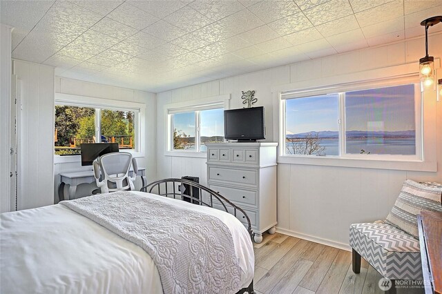 987 Cavalero Rd, Camano Island, WA 98282 - bedroom with light wood-style floors and baseboards