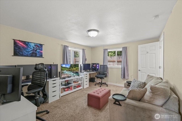 1412 Mcmillan Ave, Sumner, WA 98390 - office featuring carpet flooring and baseboards