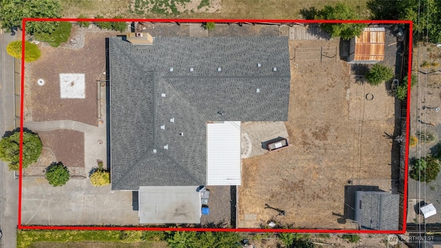 515 N Clark Rd, Moses Lake, WA 98837 - view of subject property with property boundaries highlighted