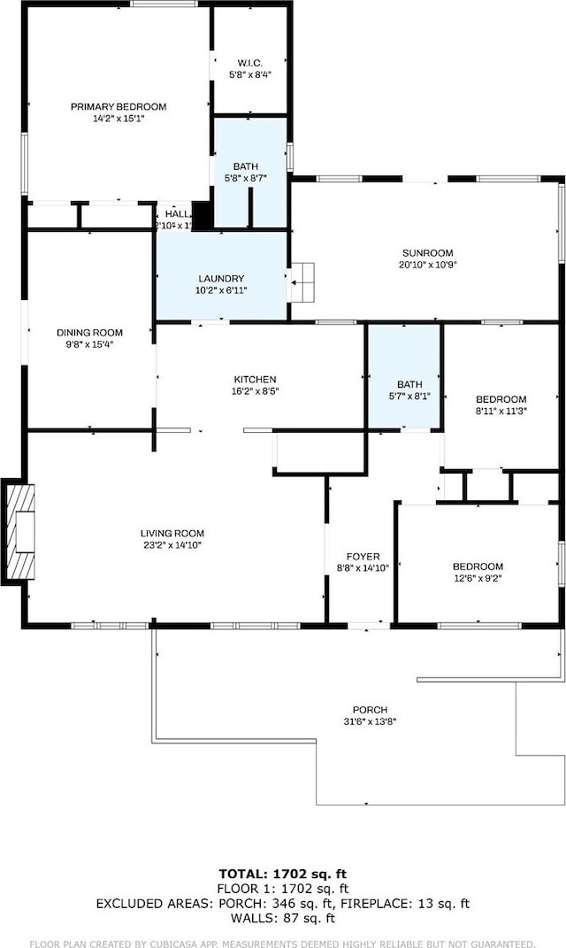 515 N Clark Rd, Moses Lake, WA 98837 - property floor plan