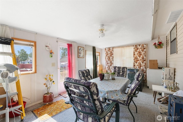 515 N Clark Rd, Moses Lake, WA 98837 - dining area with carpet flooring