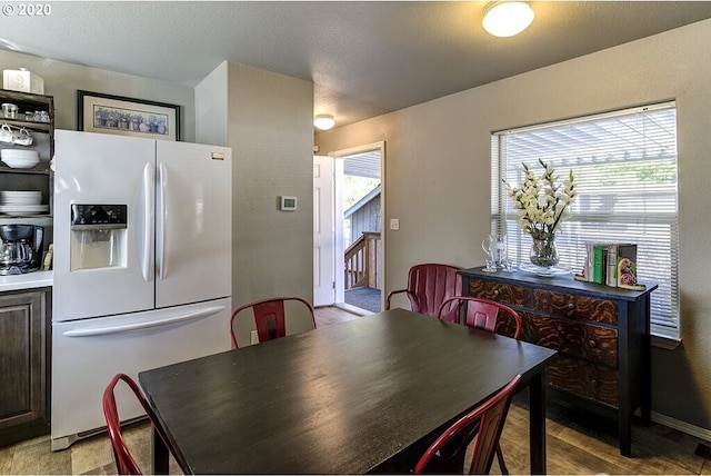 1693 N Sheperd Rd Unit 14, Washougal, WA 98671 - dining area featuring light wood-style flooring