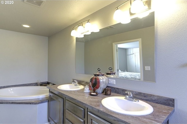 1693 N Sheperd Rd Unit 14, Washougal, WA 98671 - ensuite bathroom featuring double vanity and a garden tub