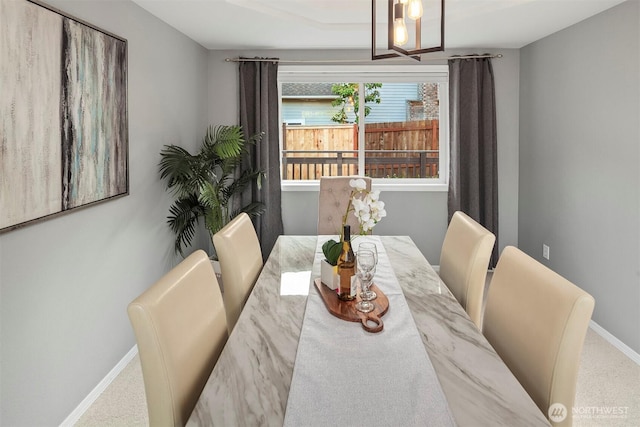 6513 156th Ave SE, Bellevue, WA 98006 - dining space featuring baseboards and carpet