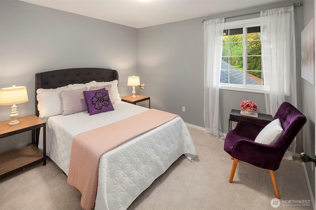 6513 156th Ave SE, Bellevue, WA 98006 - bedroom featuring light carpet and baseboards
