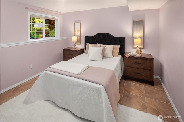 6513 156th Ave SE, Bellevue, WA 98006 - tiled bedroom featuring baseboards