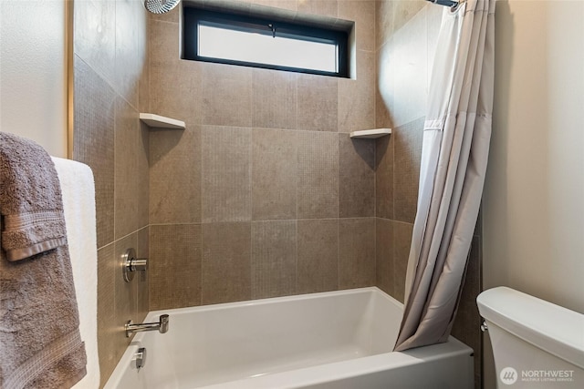 4260 Creston Way, Bellingham, WA 98226 - full bath with shower / bathtub combination with curtain and toilet