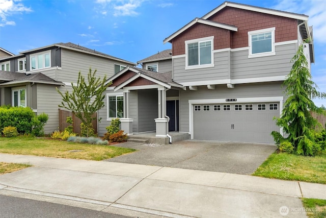 2719 Fiddleback St NE, Lacey, WA 98516 - view of front of property featuring driveway and an attached garage