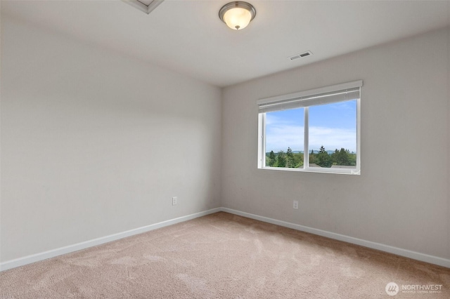 2719 Fiddleback St NE, Lacey, WA 98516 - spare room featuring baseboards and light carpet