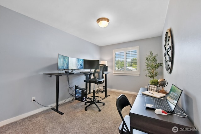 23804 17th Pl W, Bothell, WA 98021 - carpeted home office with baseboards