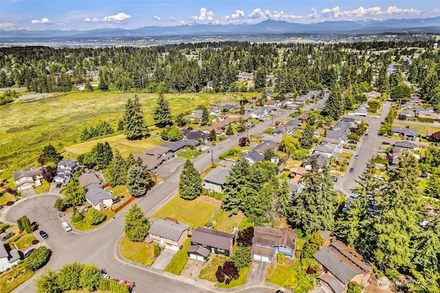 404 Veralene Way SW, Everett, WA 98203 - aerial view of residential area featuring a mountainous background